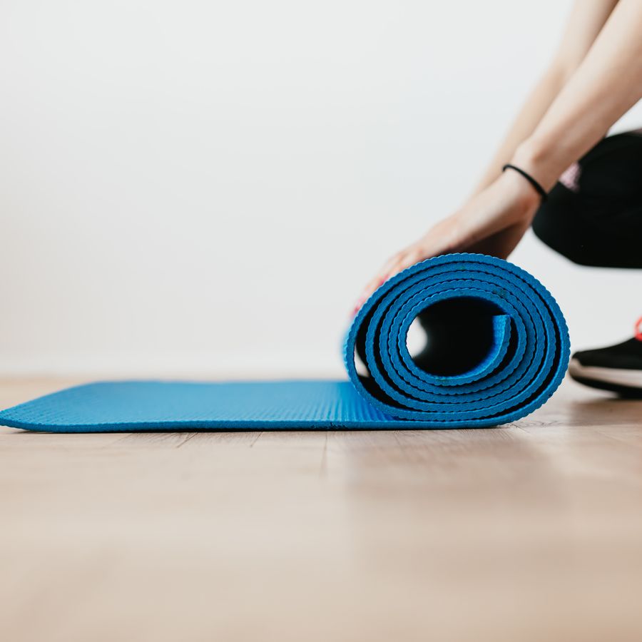 Tappetino Yoga Blu