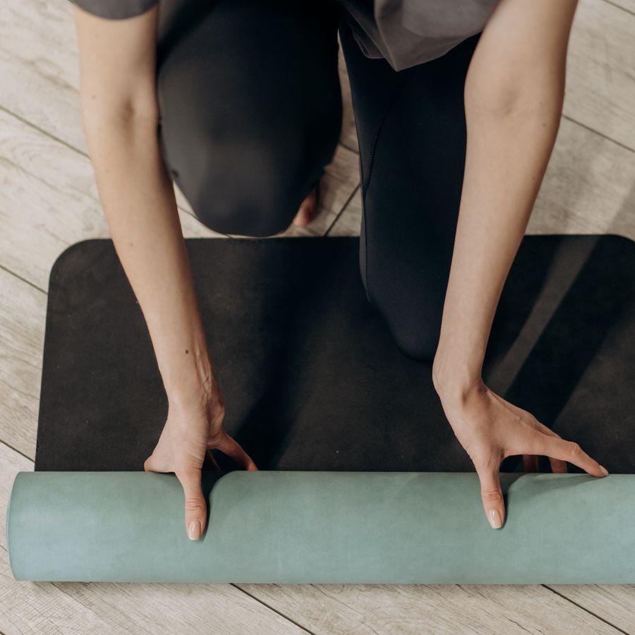 Tappetino Yoga Verde